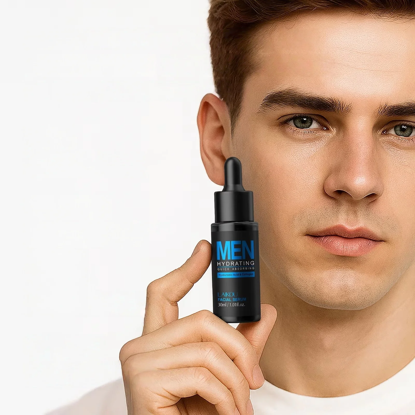 Hyaluronic Acid Facial Serum - Mens 30ml Facial Serum Hydrating Oil
