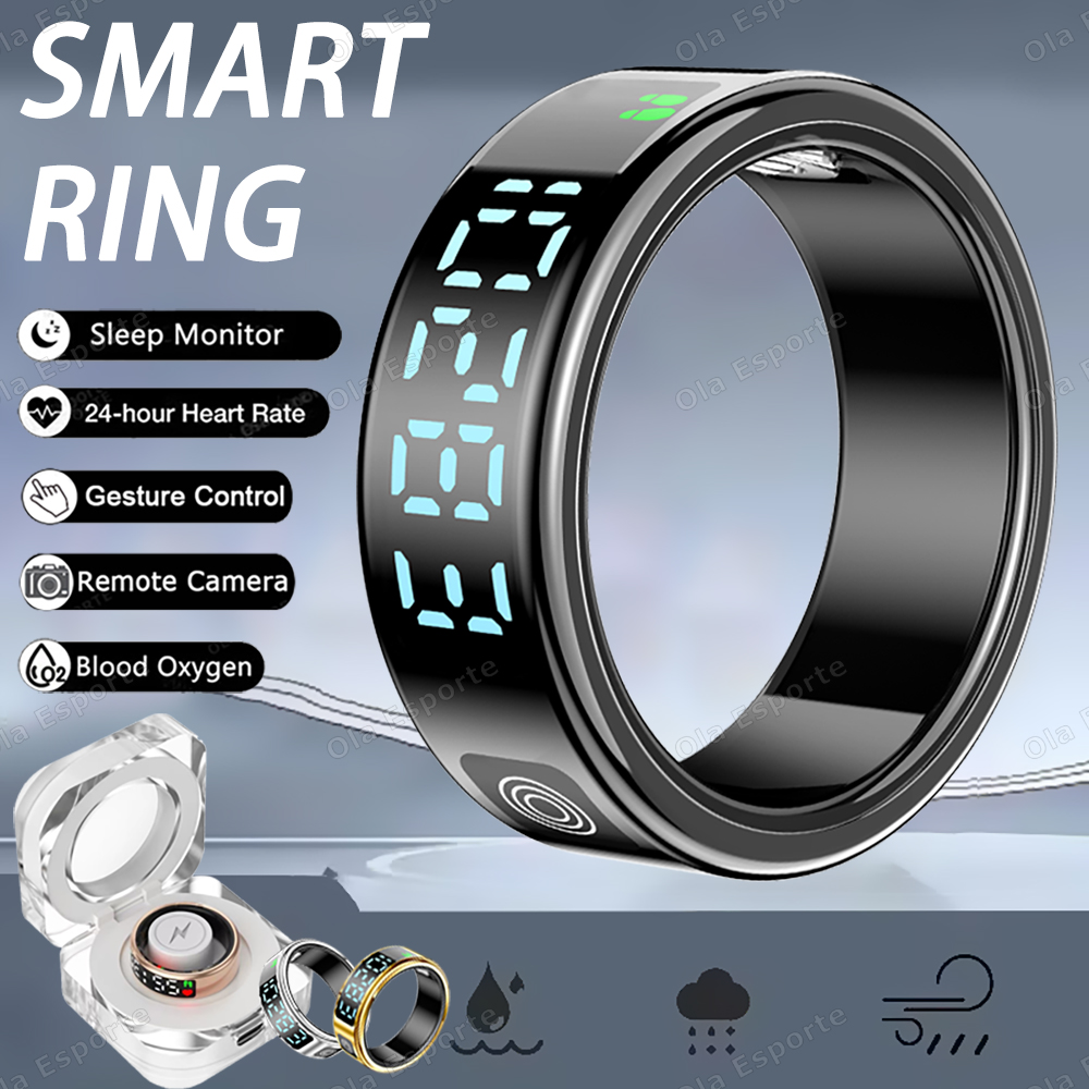 SR08 Smart Ring with Charging  - Health Monitors recension och pris