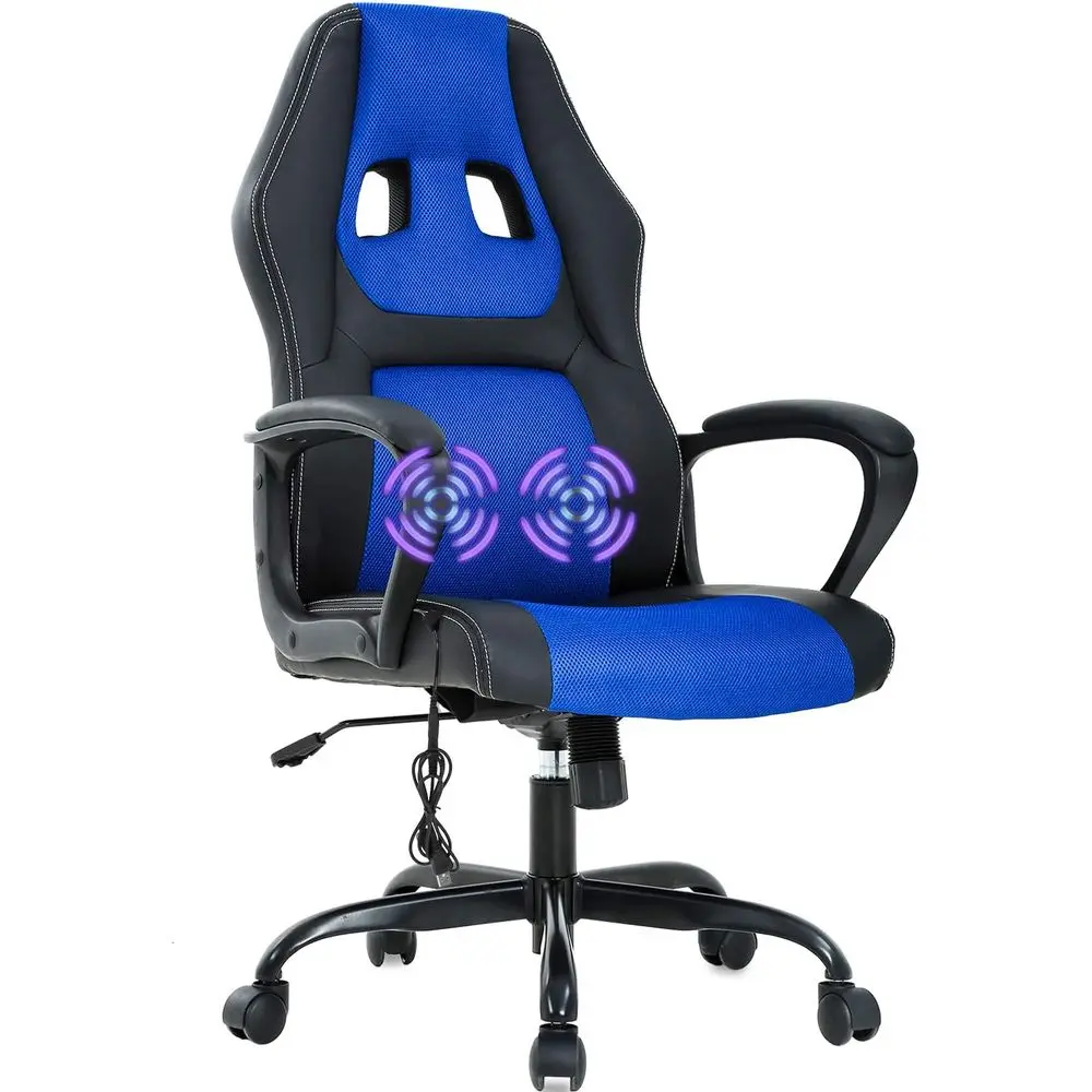 Ergonomic PU Leather Gaming Ch - Massage recension och pris