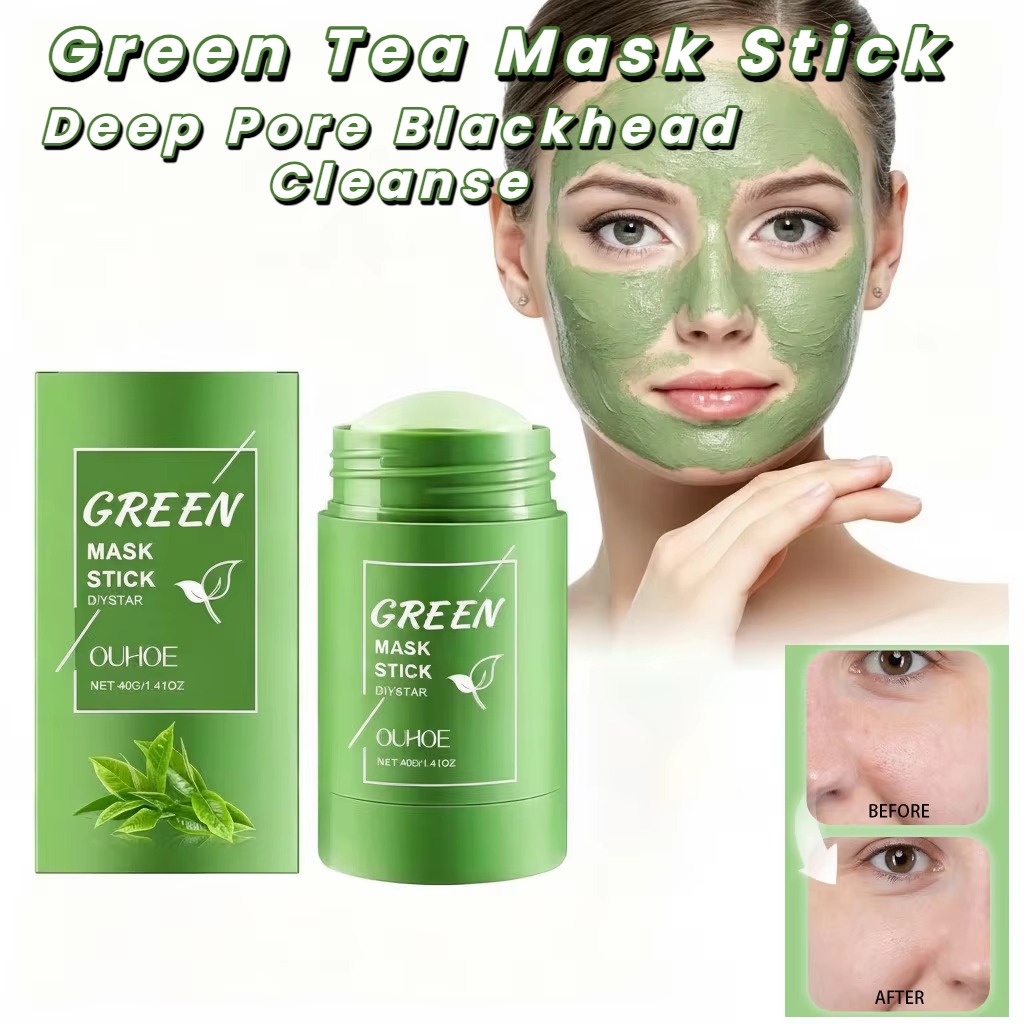 Green Tea Mask Stick for Face  - Green Tea Cleansing Clay Mask recension och pris