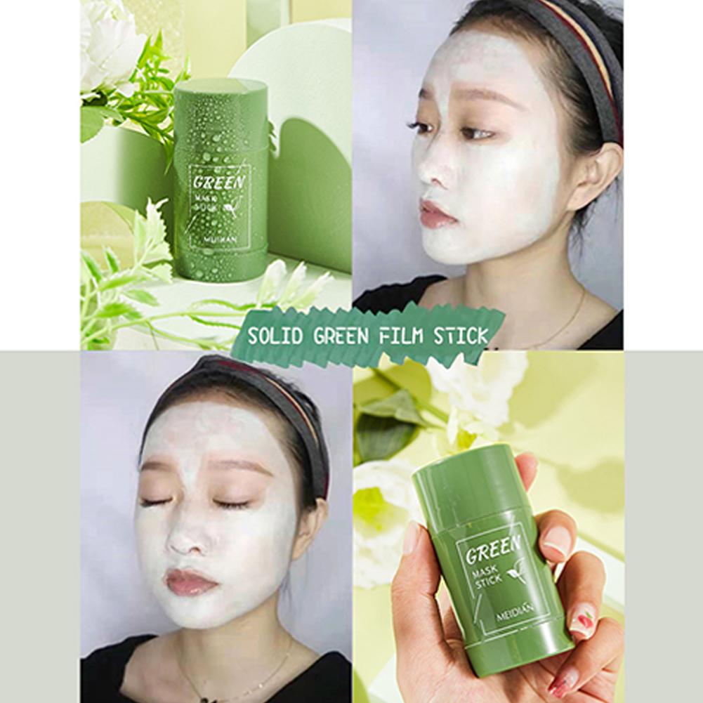 Solid Green Tea Facial Mask St - Green Tea Cleansing Clay Mask recension och pris