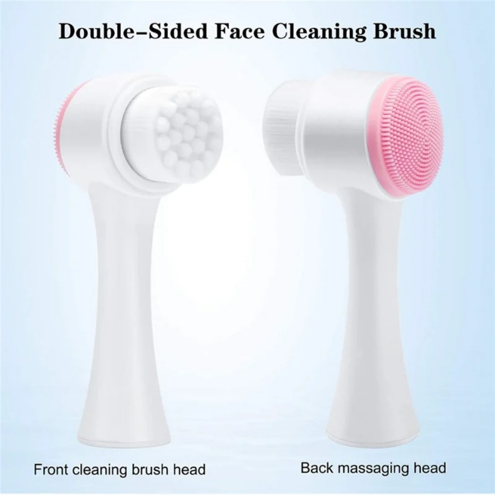 3D Double‑Sided Silicone Facia - Silicone Face Scrubber Electric recension och pris