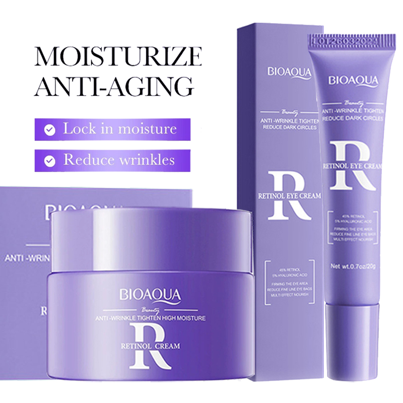 BIOAQUA Retinol Skin Care Sets - Retinol Anti Wrinkle Cream recension och pris