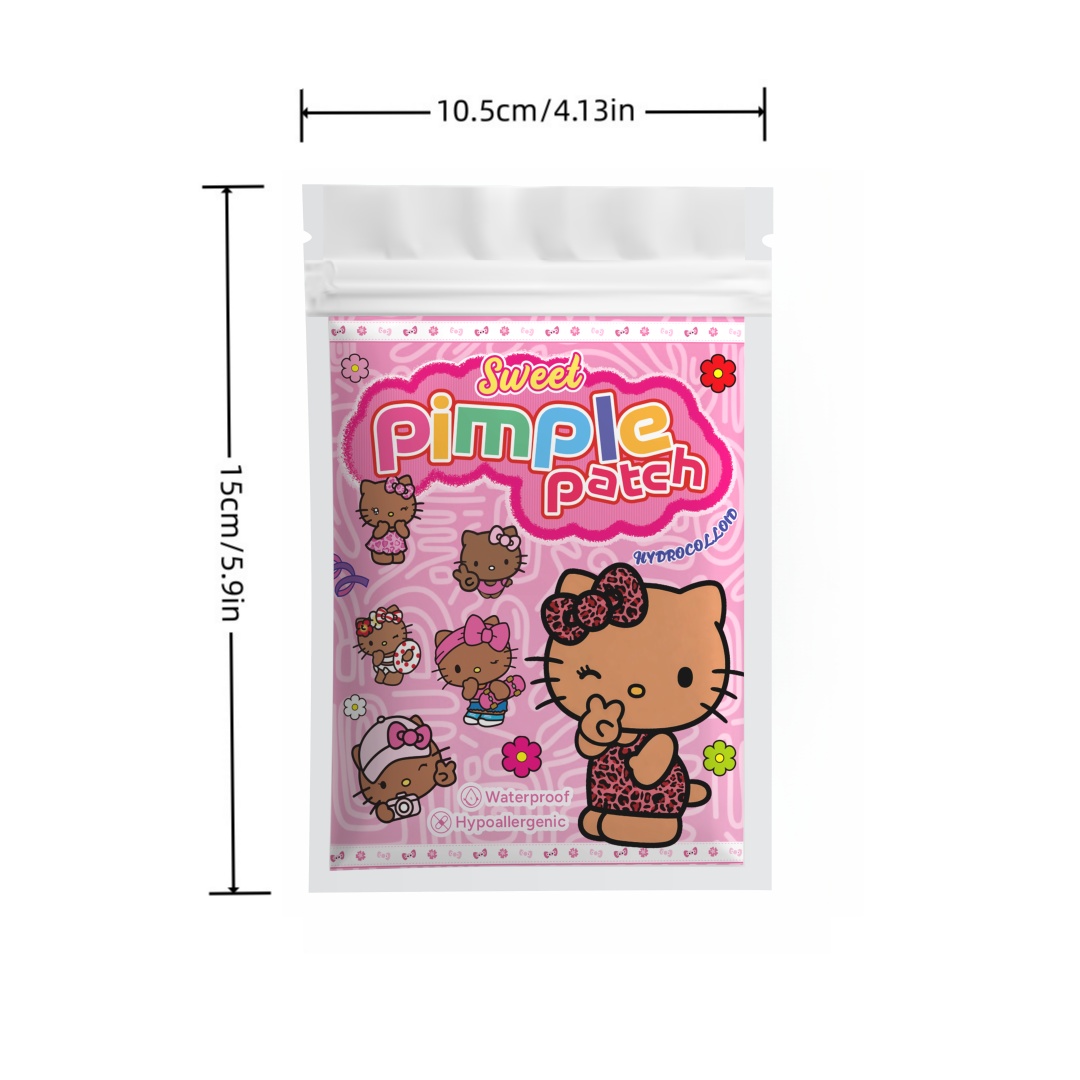 100PCS hello kitty Acne patche - Hydrocolloid Pimple Patch recension och pris