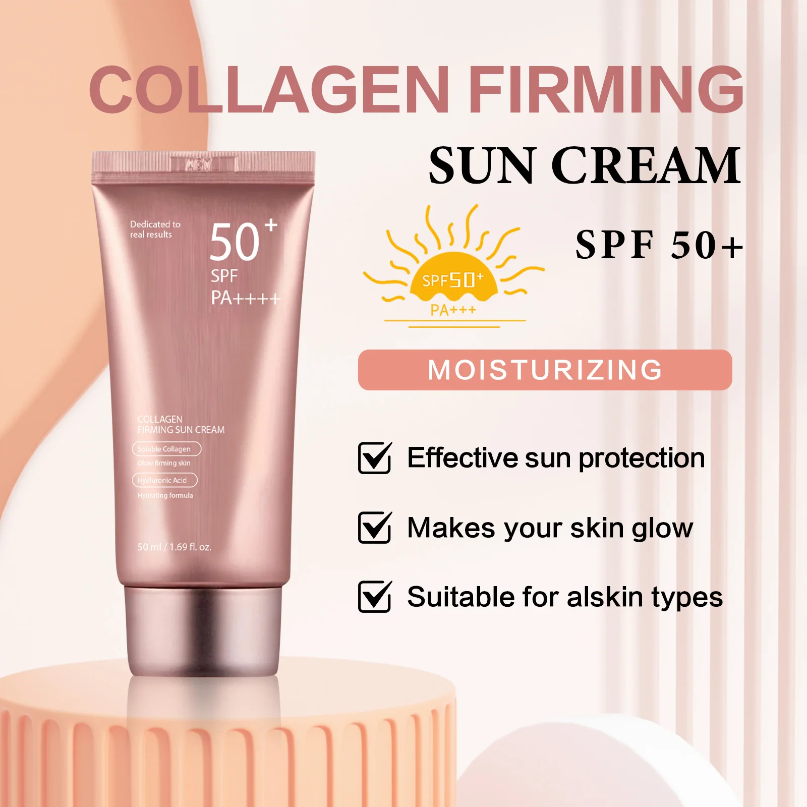 Sunscreen SPF50 PA+++ Waterpro - Spf 50 Waterproof Sunscreen recension och pris