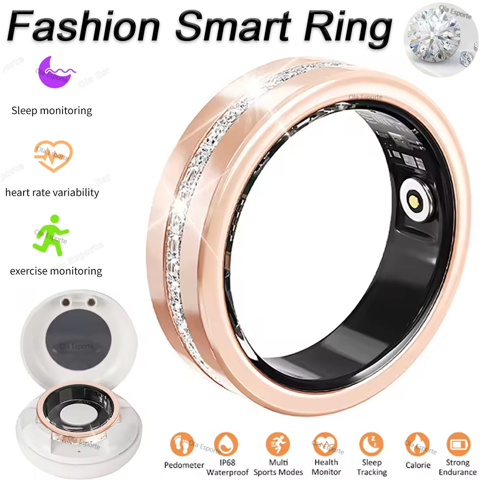 2025 New Smart Ring Lady Heart - Health Monitors recension och pris