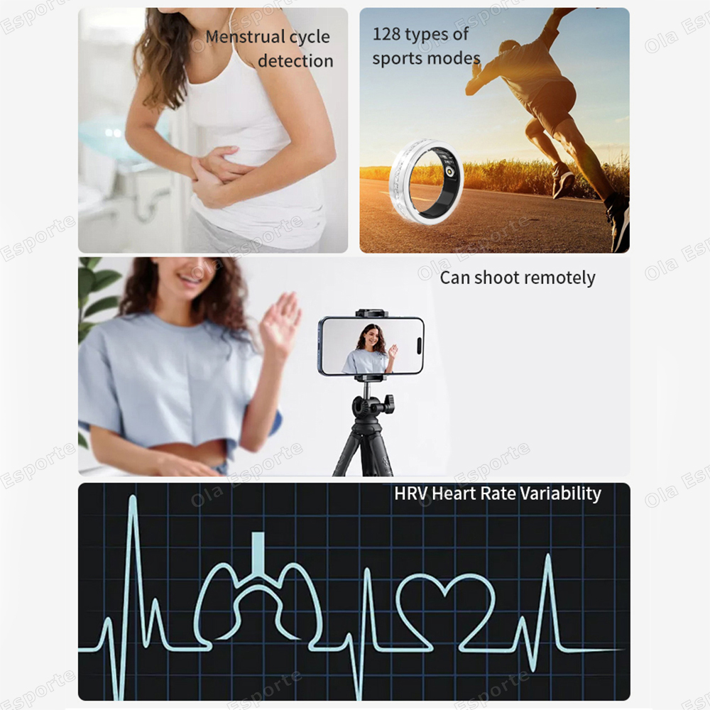 2025 New Smart Ring Lady Heart - Health Monitors recension och pris