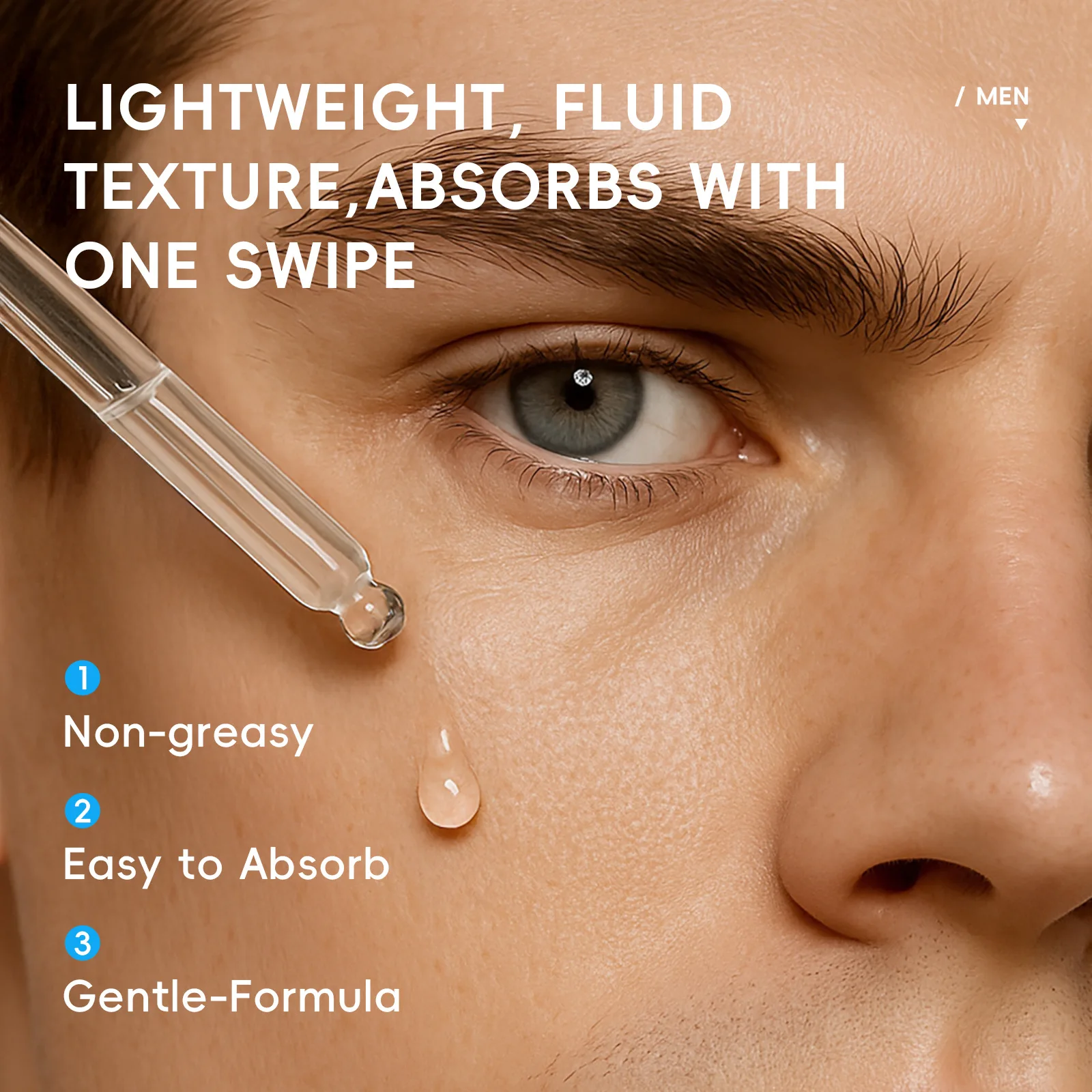 Mens 30ml Facial Serum Hydrati - Hyaluronic Acid Facial Serum recension och pris