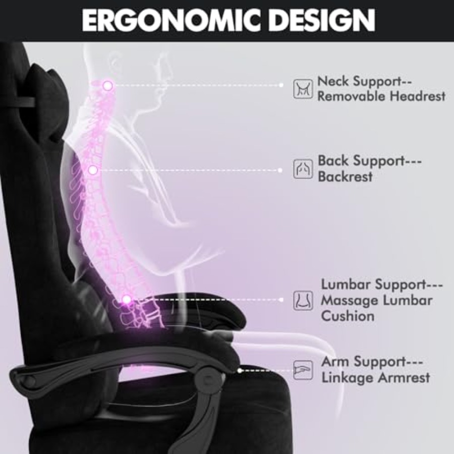 Gaming Chairs for Video Gamers - Massage recension och pris