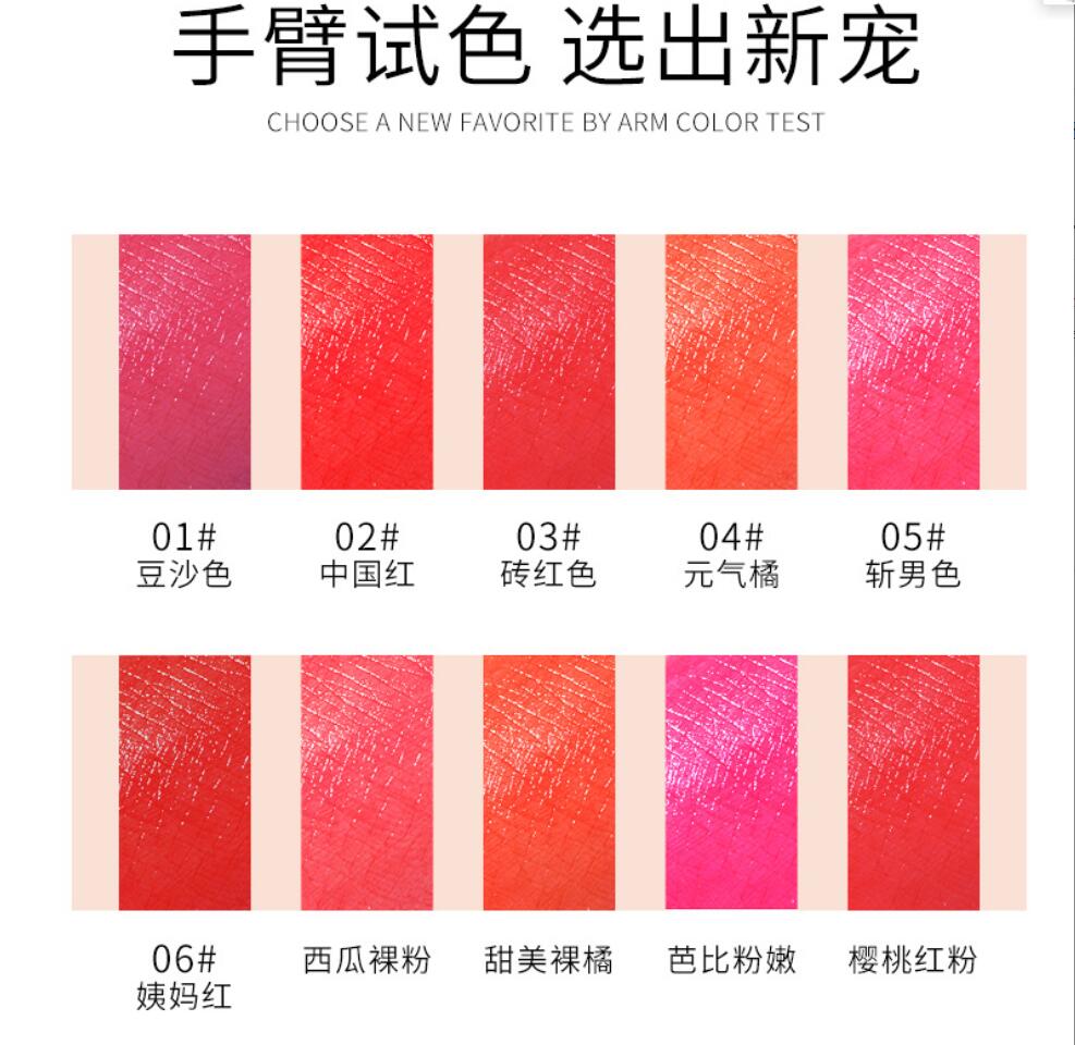 Lipstick Lip Makeup Sexy Woman - Matte Velvet Lip Tint Long Lasting recension och pris