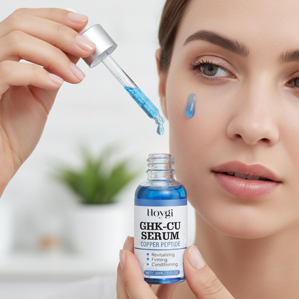 GHK-Cu Copper Peptide Serum Fa - Hyaluronic Acid Facial Serum recension och pris