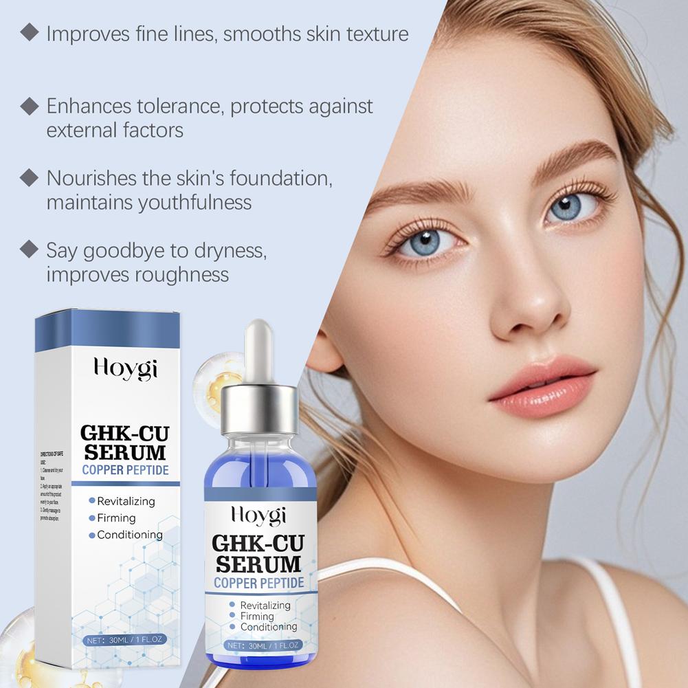 GHK-Cu Copper Peptide Serum Fa - Hyaluronic Acid Facial Serum recension och pris