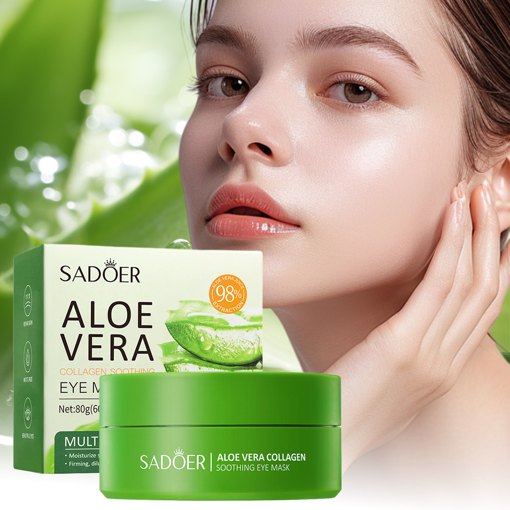 SADOER Aloe Vera Collagen Soot - Collagen Under Eye Patches recension och pris