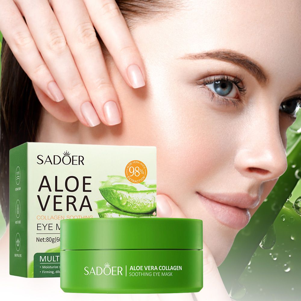 SADOER Aloe Vera Collagen Soot - Collagen Under Eye Patches recension och pris
