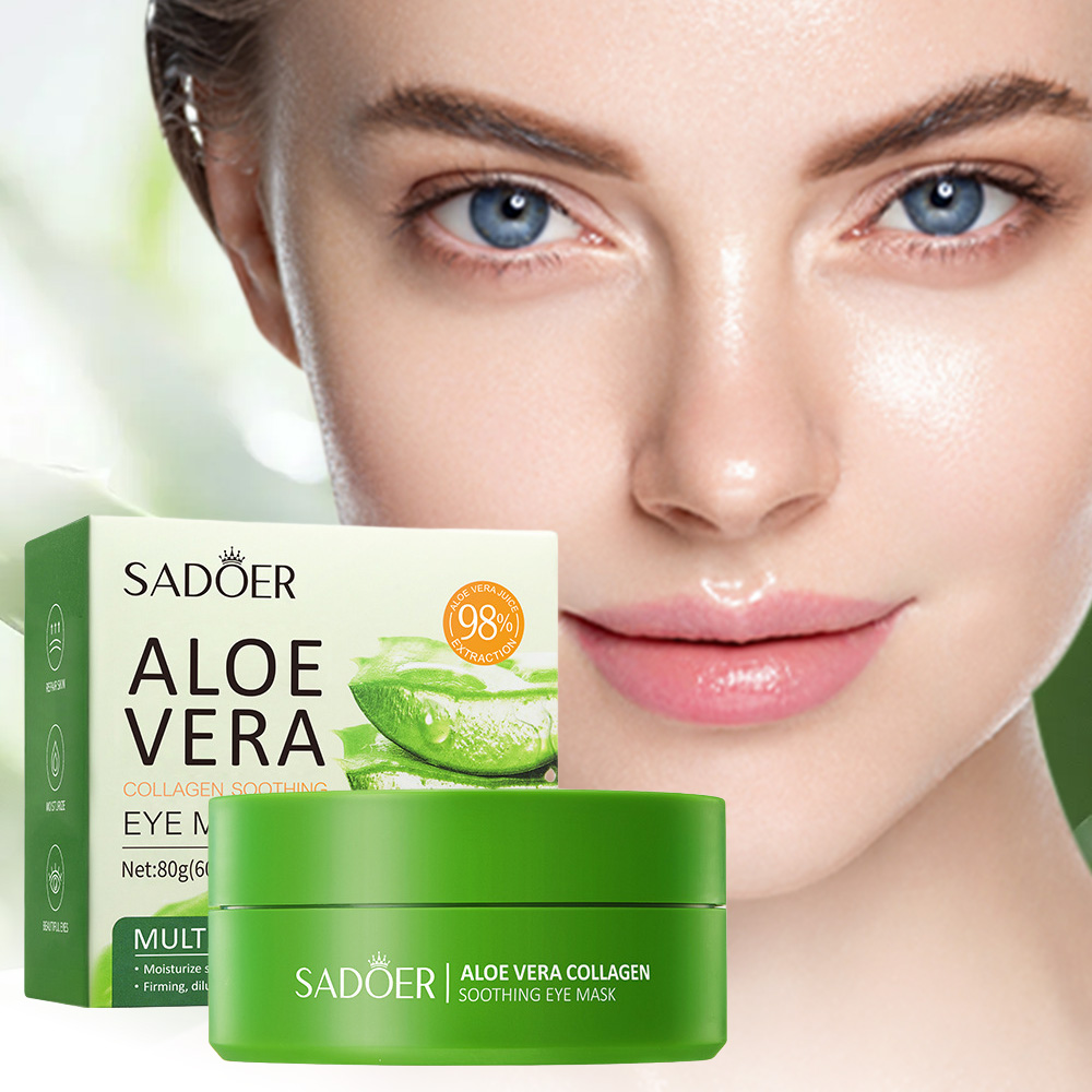 SADOER Aloe Vera Collagen Soot - Collagen Under Eye Patches recension och pris