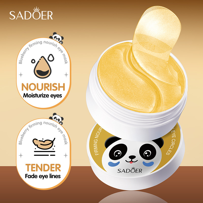60pcs SADOER Crystal Collagen  - Collagen Under Eye Patches recension och pris