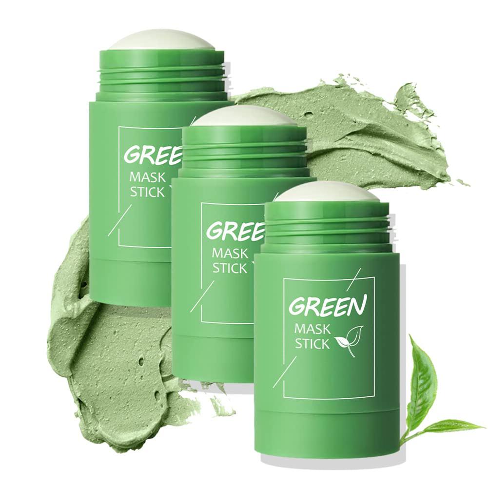 1/3PCS Green Tea Clay Stick Fo - Green Tea Cleansing Clay Mask recension och pris