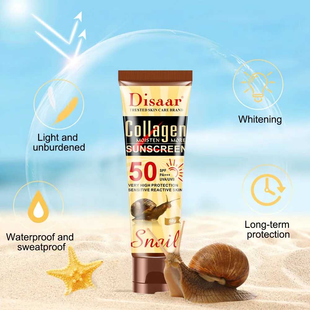Disaar Bone Collagen Sunscreen - Spf 50 Waterproof Sunscreen recension och pris