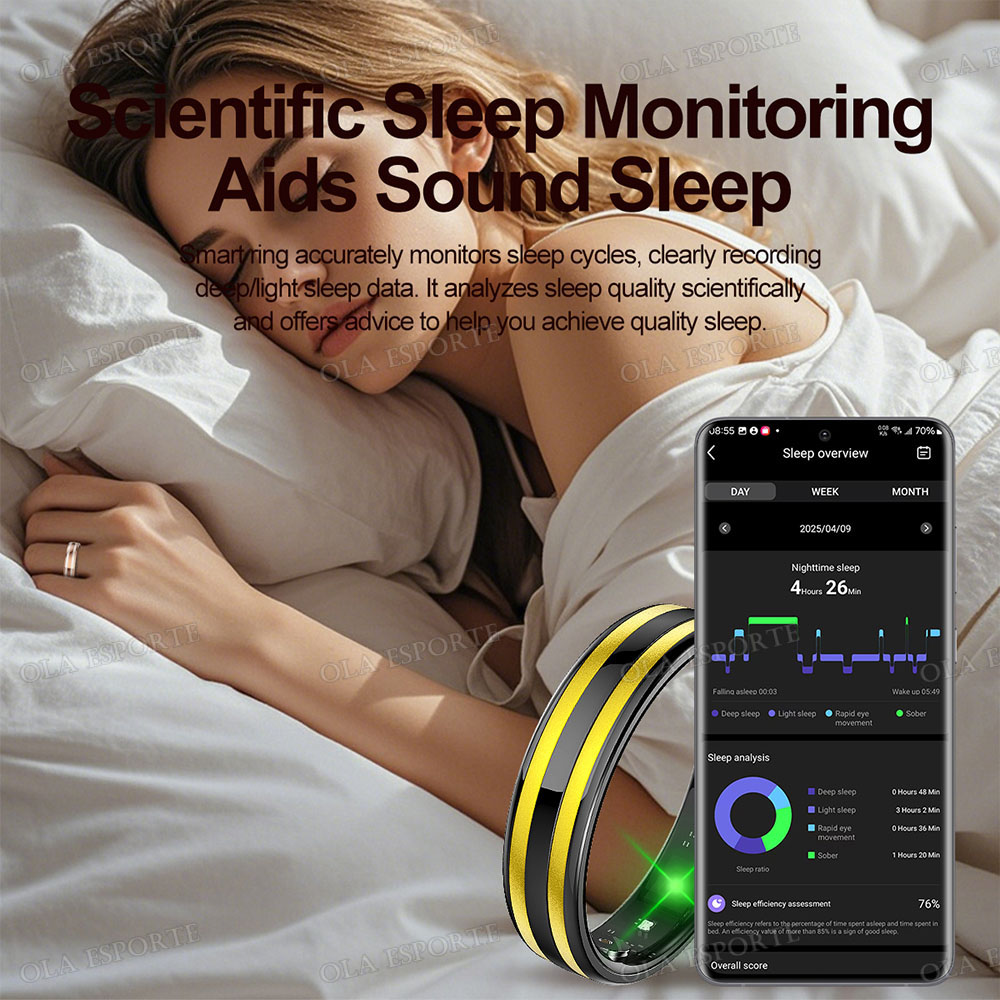 New 6.3mm Thin Smart Ring Heal - Health Monitors recension och pris