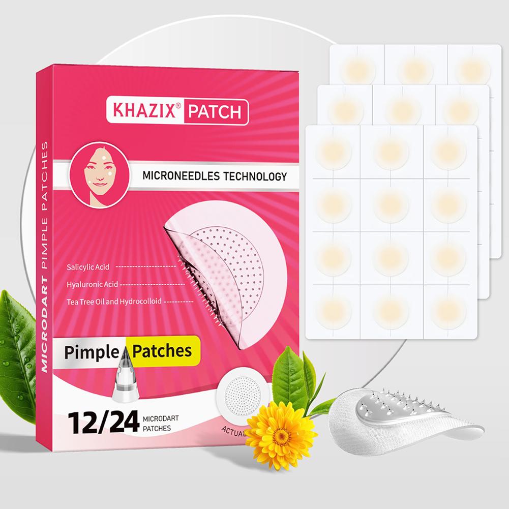 12/24PCS Micro Needle Pimple P - Hydrocolloid Pimple Patch recension och pris