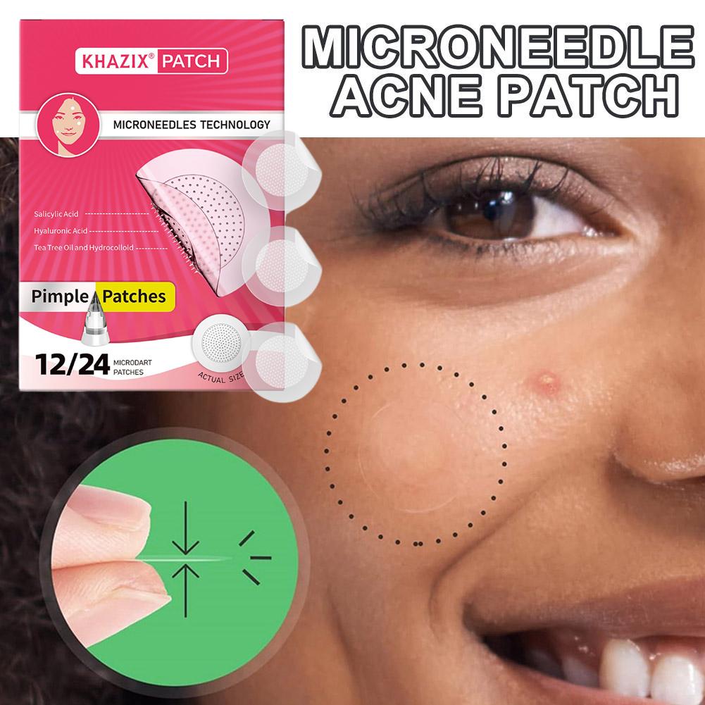 12/24PCS Micro Needle Pimple P - Hydrocolloid Pimple Patch recension och pris