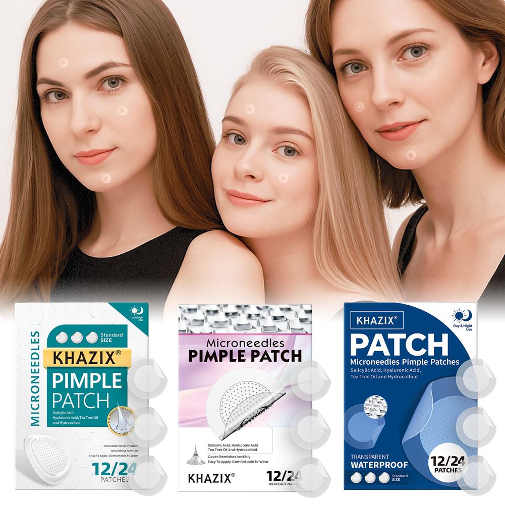 12/24PCS Micro Needle Pimple P - Hydrocolloid Pimple Patch recension och pris
