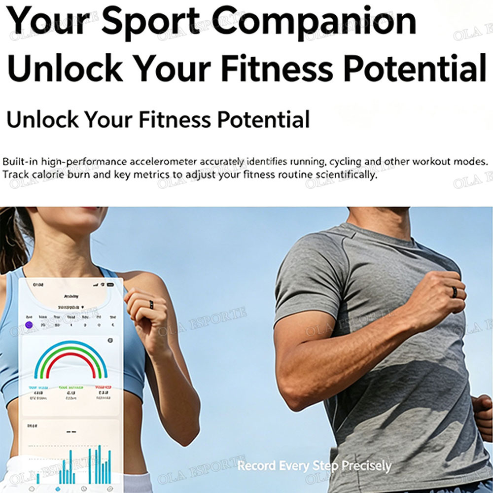 New Touch Control Smart Ring E - Health Monitors recension och pris