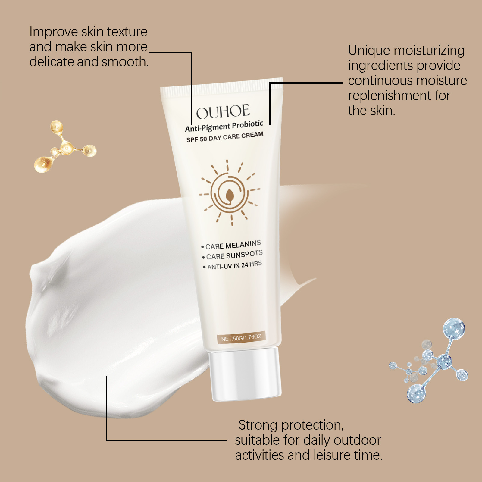 SPF50 Sunscreen Defensing Ultr - Spf 50 Waterproof Sunscreen recension och pris