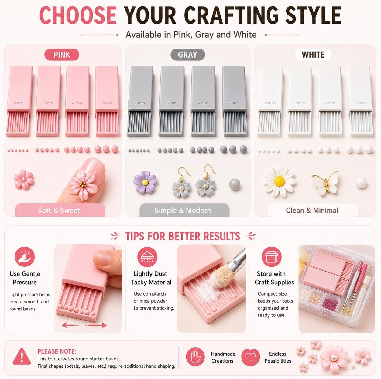 4PCS 3D Print Clay Gel Ball Ma - Nail Art recension och pris