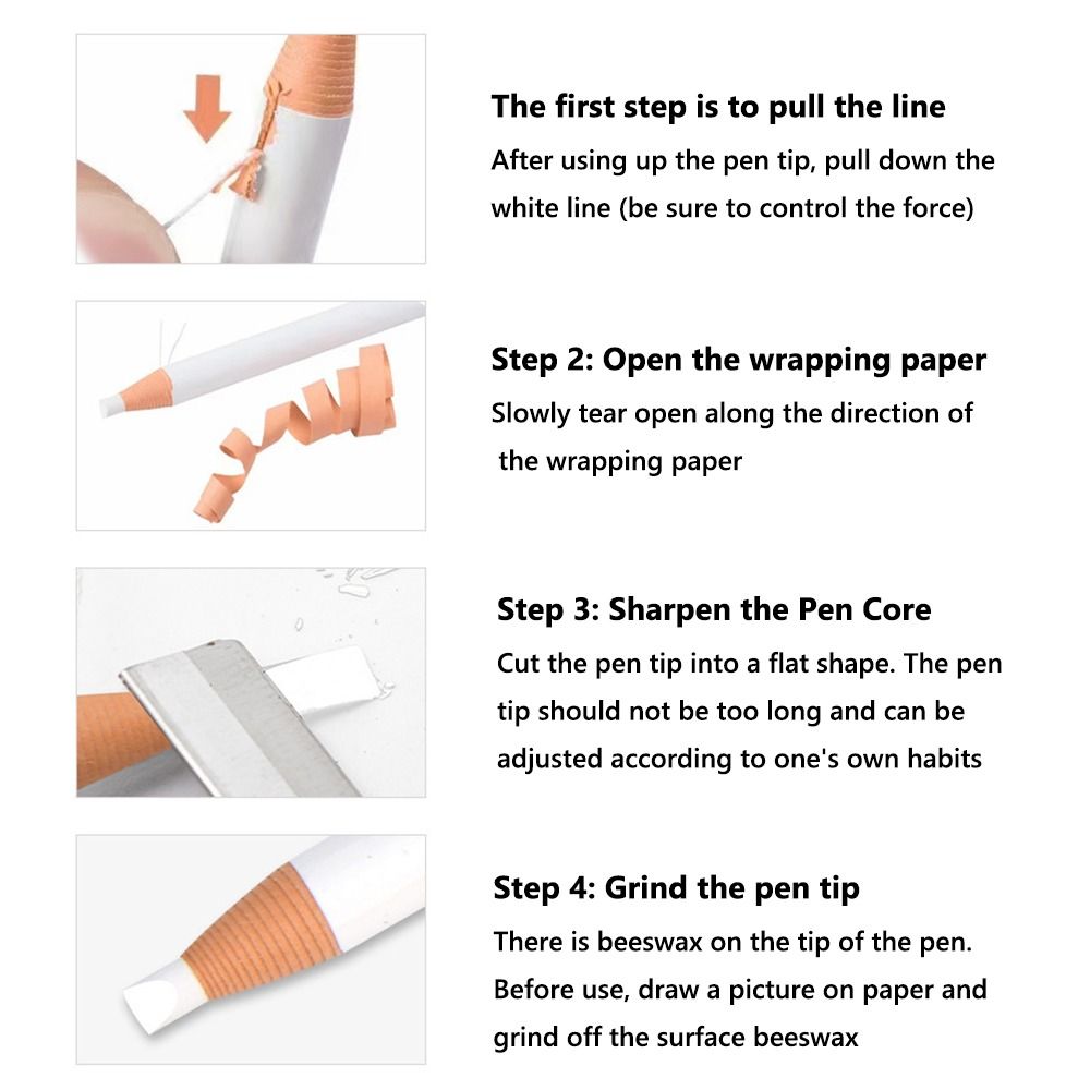 Waterproof White Eyebrow Penci - Waterproof Liquid Eyeliner Pen recension och pris