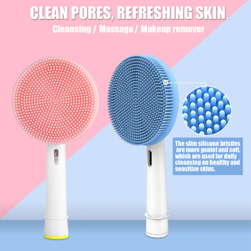 Facial Cleansing Brush Replace - Silicone Face Scrubber Electric recension och pris