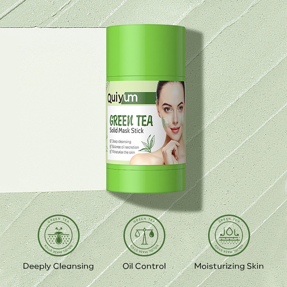 QUIYUM Matcha Green Tea Mud Ma - Green Tea Cleansing Clay Mask recension och pris