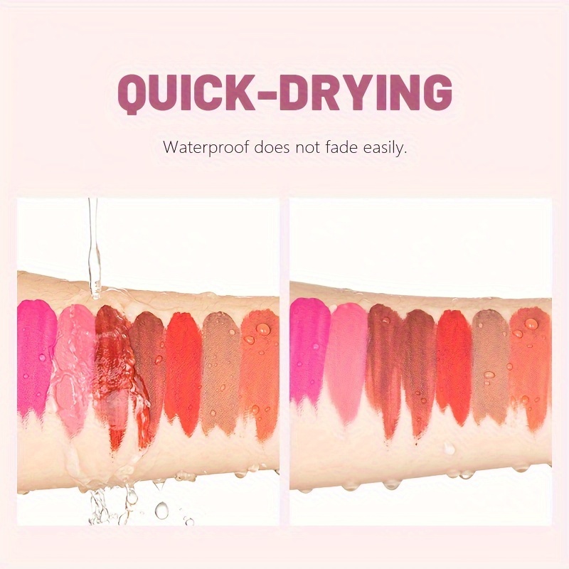 1pcs Waterproof Matte Velvet L - Matte Velvet Lip Tint Long Lasting recension och pris