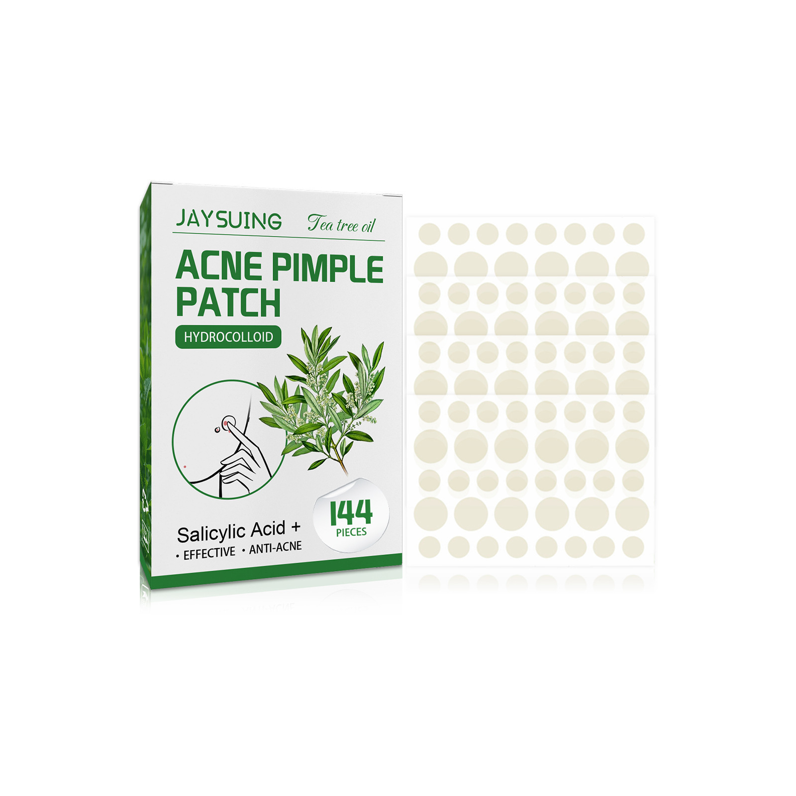 Hydrocolloid Acne Patches - Ab - Hydrocolloid Pimple Patch recension och pris