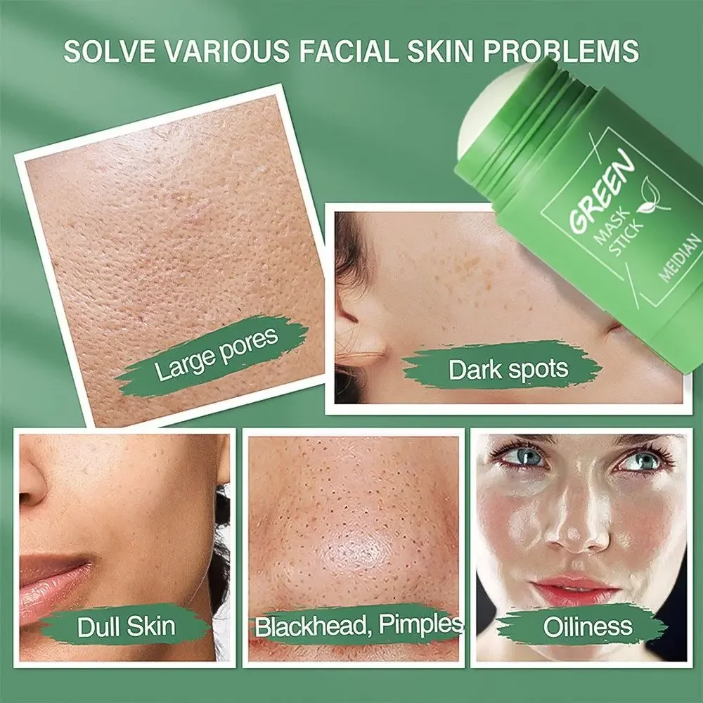 Green Tea Mask Stick Remove Bl - Green Tea Cleansing Clay Mask recension och pris