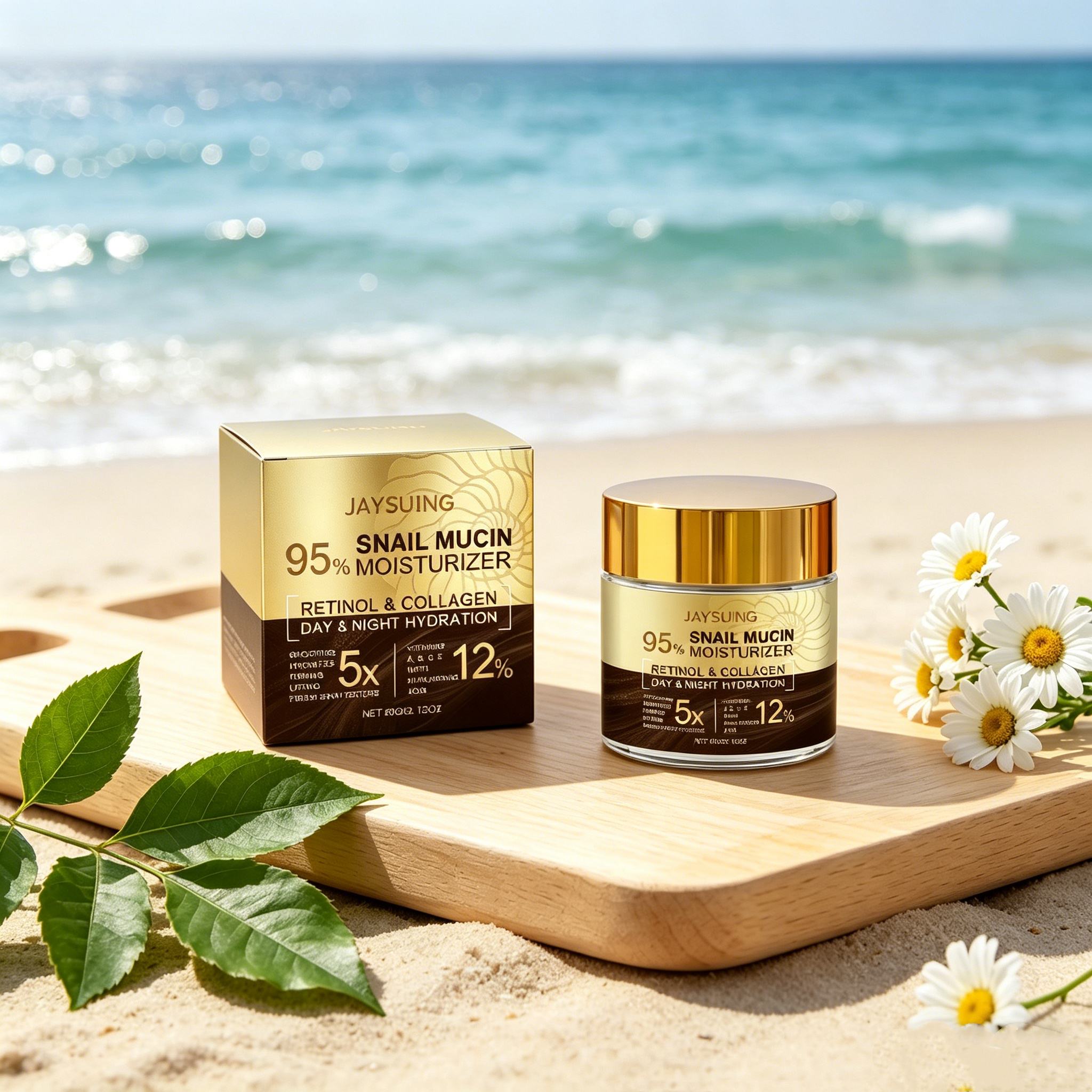 95% Snail Mucin Moisturizer Co - Retinol Anti Wrinkle Cream recension och pris