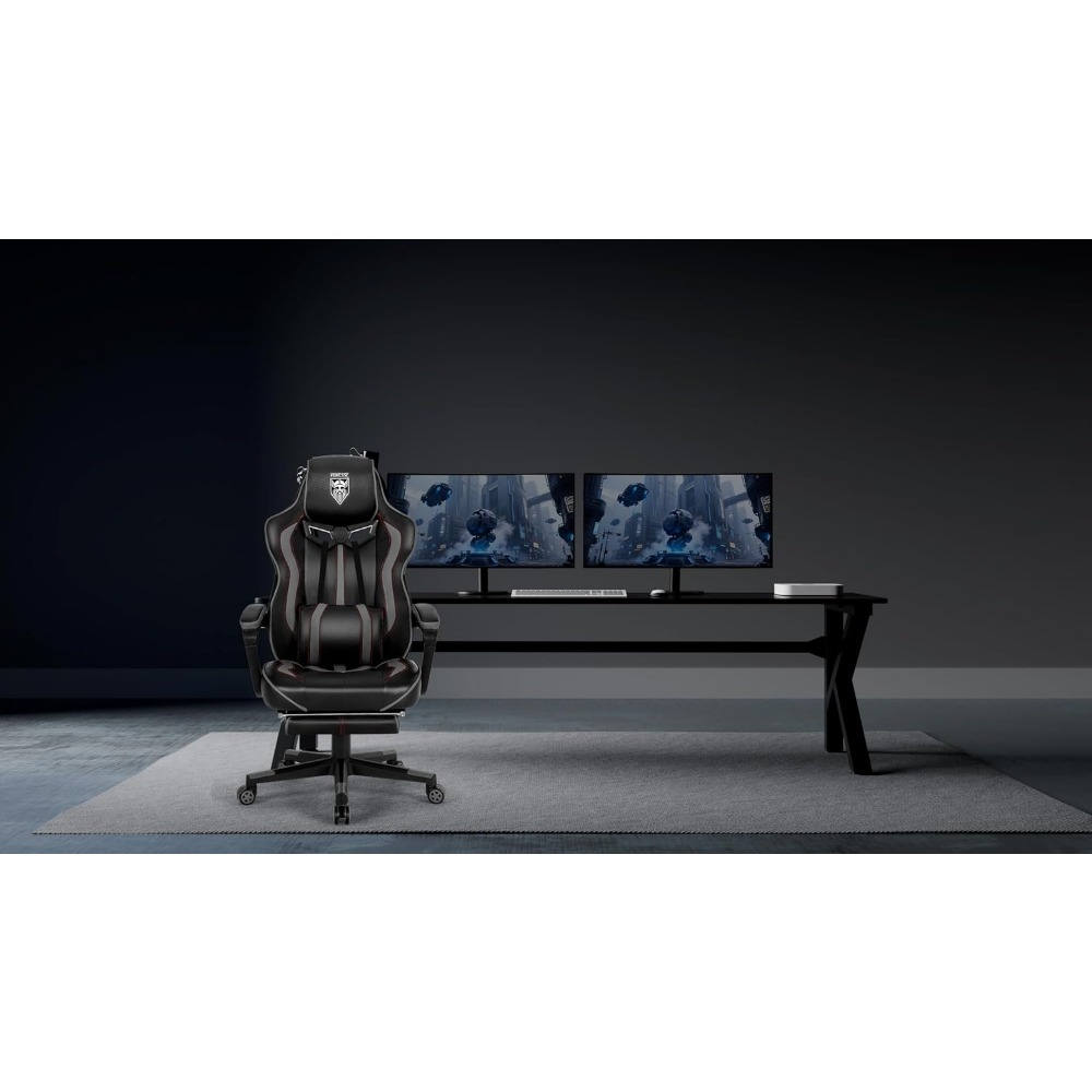 Ergonomic Reclining Gaming Cha - Massage recension och pris