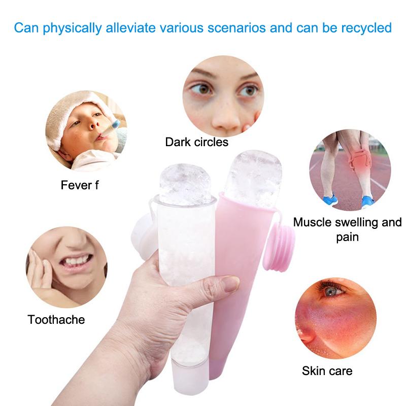 Silicone Cube Tray Shape Ice R - Face Ice Roller Puffiness recension och pris