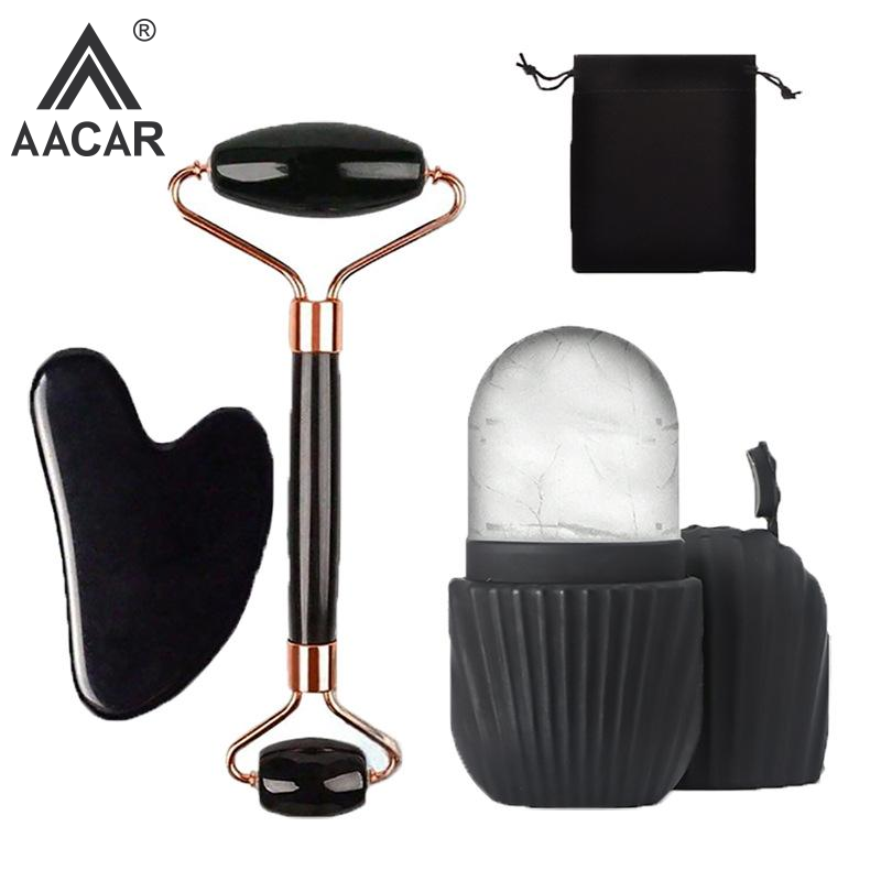 Ice Face Roller Set 2 in 1 Gua - Face Ice Roller Puffiness recension och pris