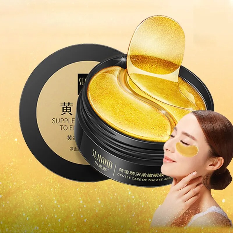 60pcs Golden Moisturizing Eye  - Collagen Under Eye Patches recension och pris