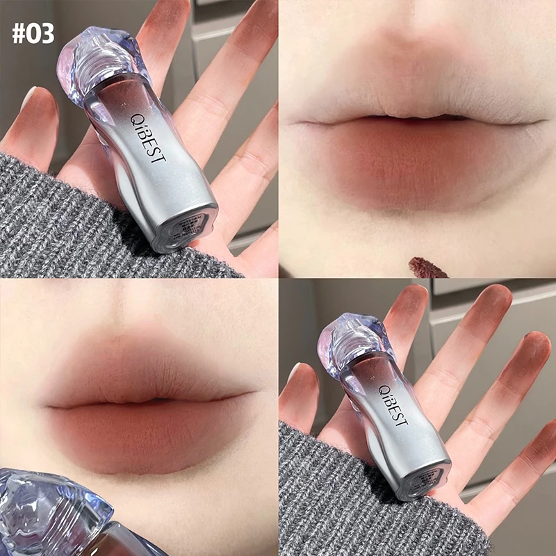 QIBEST Matte Velvet Liquid Lip - Matte Velvet Lip Tint Long Lasting recension och pris