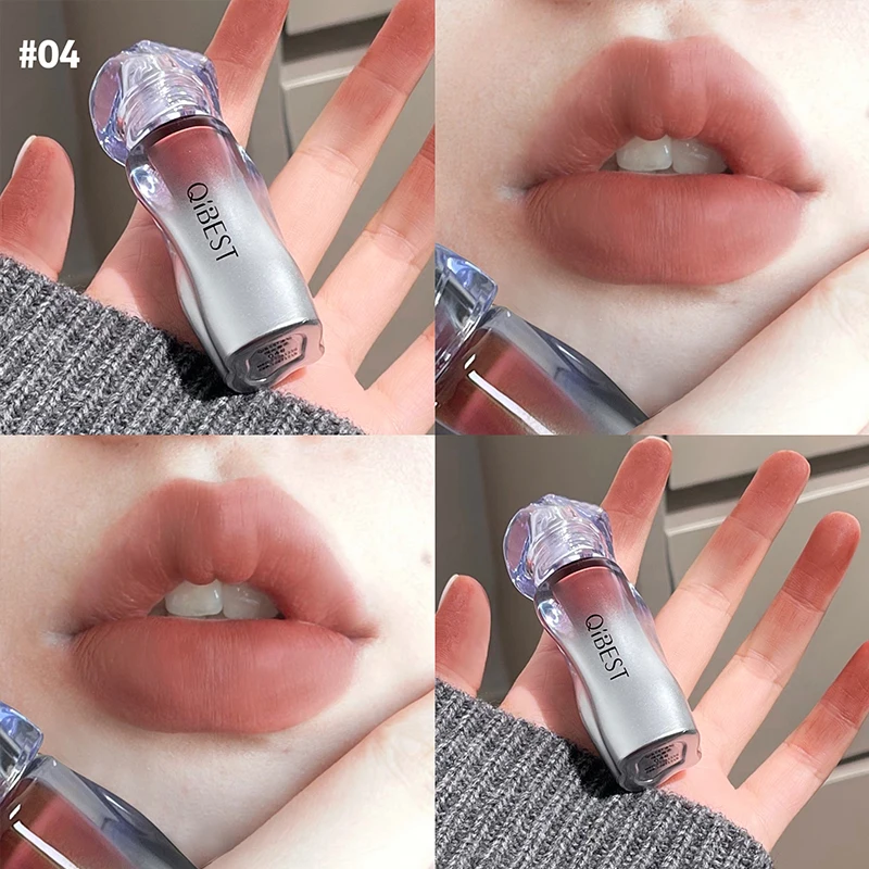 QIBEST Matte Velvet Liquid Lip - Matte Velvet Lip Tint Long Lasting recension och pris