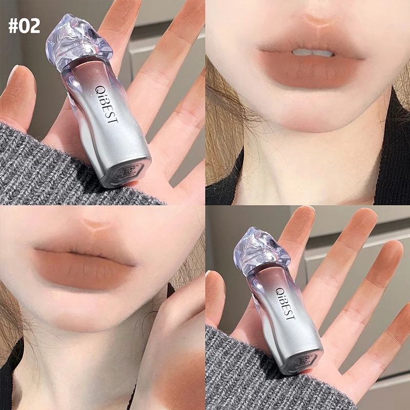 QIBEST Matte Velvet Liquid Lip - Matte Velvet Lip Tint Long Lasting recension och pris